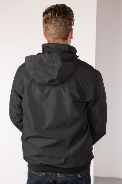 Men's Ripon Team Bomber Jacket - Black
