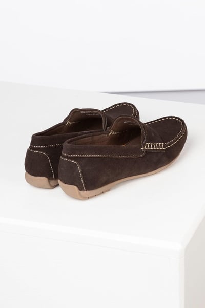 Mocasines de conducción para mujer - Wrelton - Marrón