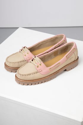Ladies Chunky Deck Shoes - Reighton - Mink