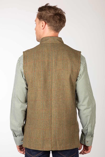 Men's Tweed Waistcoat - Sledmere - Wykeham Tweed