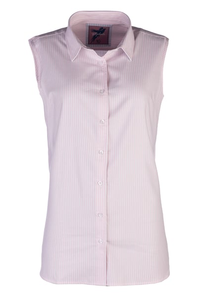 Ladies Hannah Sleeveless Country Shirt - Matilda - Matilda Soft Pink