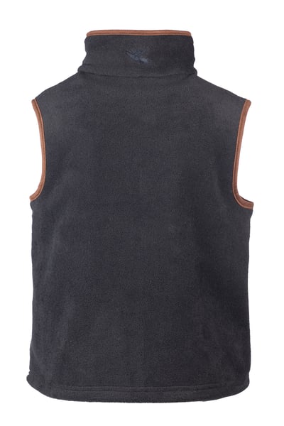 Junior Fleece Waistcoat - Huggate - Tractor Ink/Blue