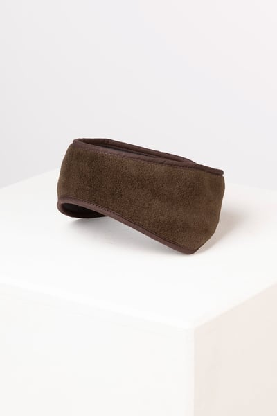 Ladies Fleece Headband - Harpham - Olive/Navy