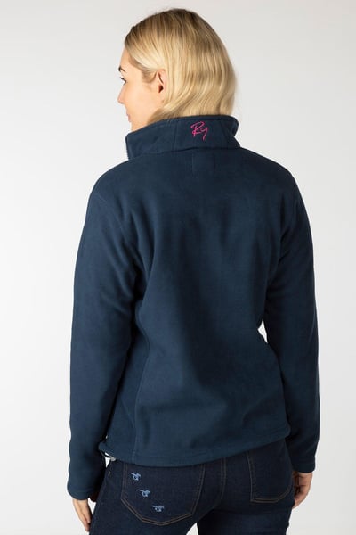 Ladies Full Zip Fleece - Agnes IV - Navy