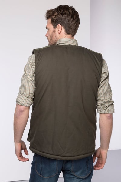 Men's Brecon Body Warmer - Olive