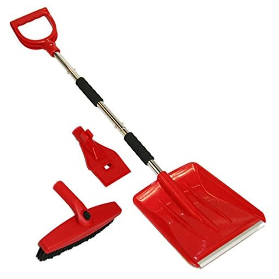 3 In 1 Snow Shovel, Ice Scraper And Brush UK