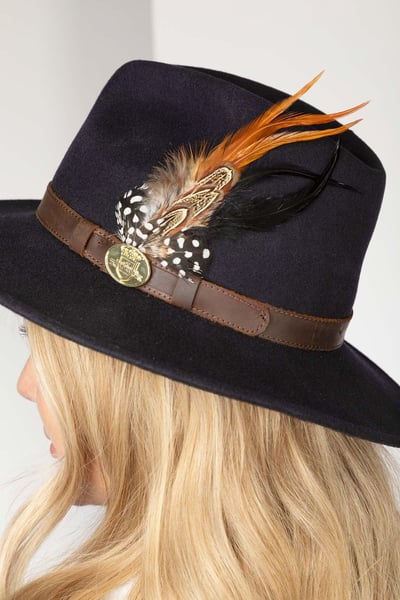 Damen Wollfilzhut - Danby - Marine