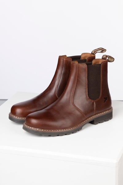 Marktstiefel für Herren - Malton II - Brier Rot