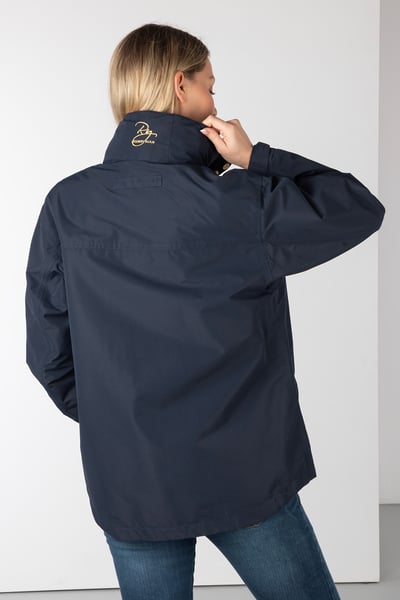 Ladies Fleece Lined Emblem Jacket - Haxby - Dark Navy