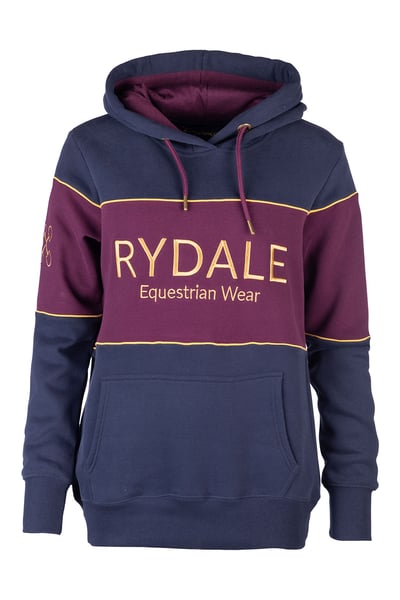 Ladies Snaffle Hoody - Byland - Navy/Dark Berry