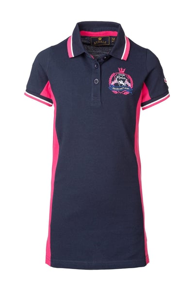 Girl's Polo Dress - Muston - Navy