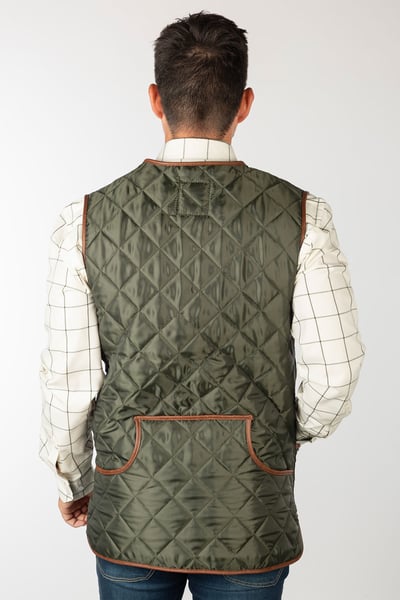 Chaleco acolchado de hombre - Settle - Aceituna