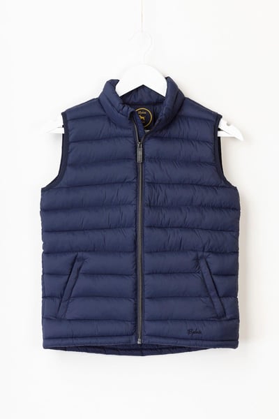 Kid's Padded Gilet - Runswick Bay - Navy