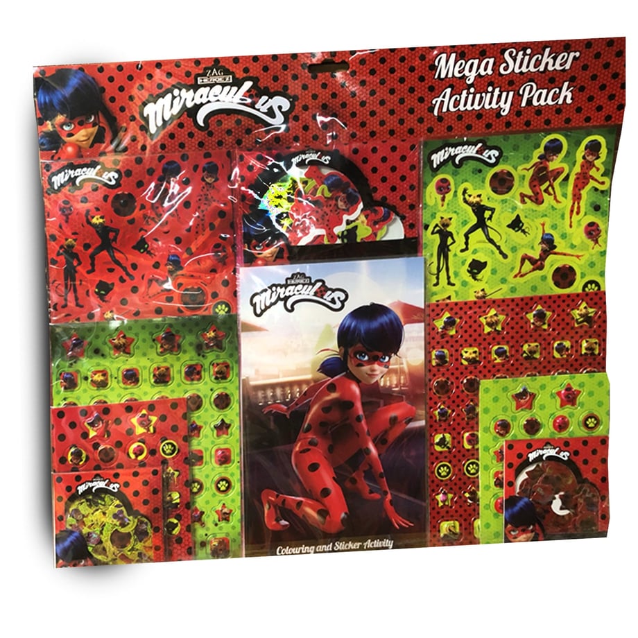 Miraculous Ladybug Mega Sticker Pack UK