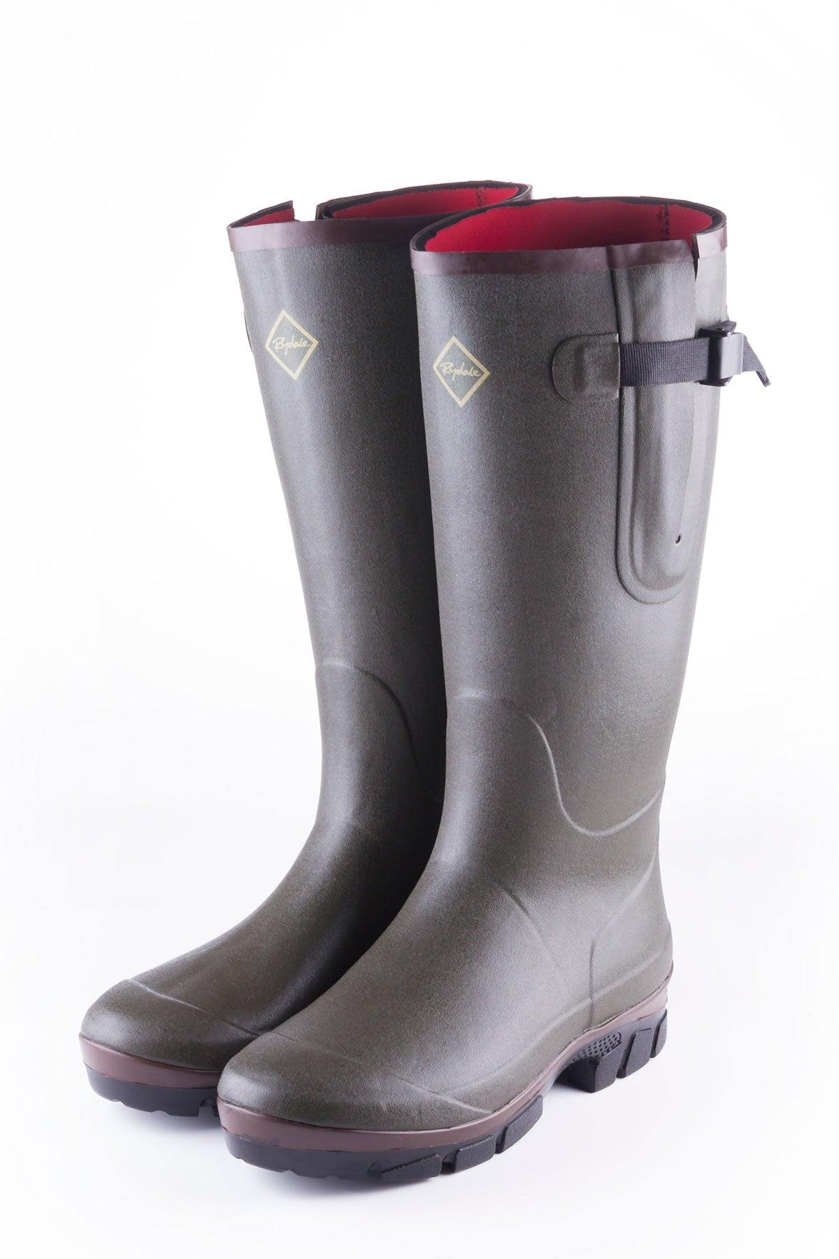 Womens Insulated Neoprene Lined Wellington Boots US Rydale