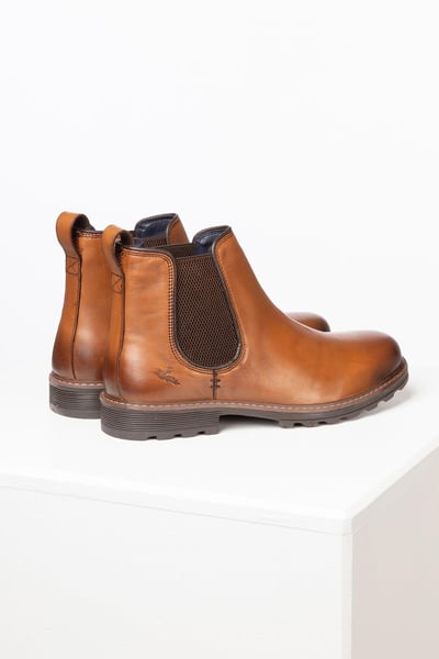 Men's Leather Chelsea Boots - Sledmere - Tan