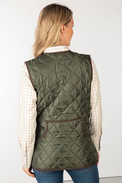 Gilet matelassé pour femme - Settle - olive