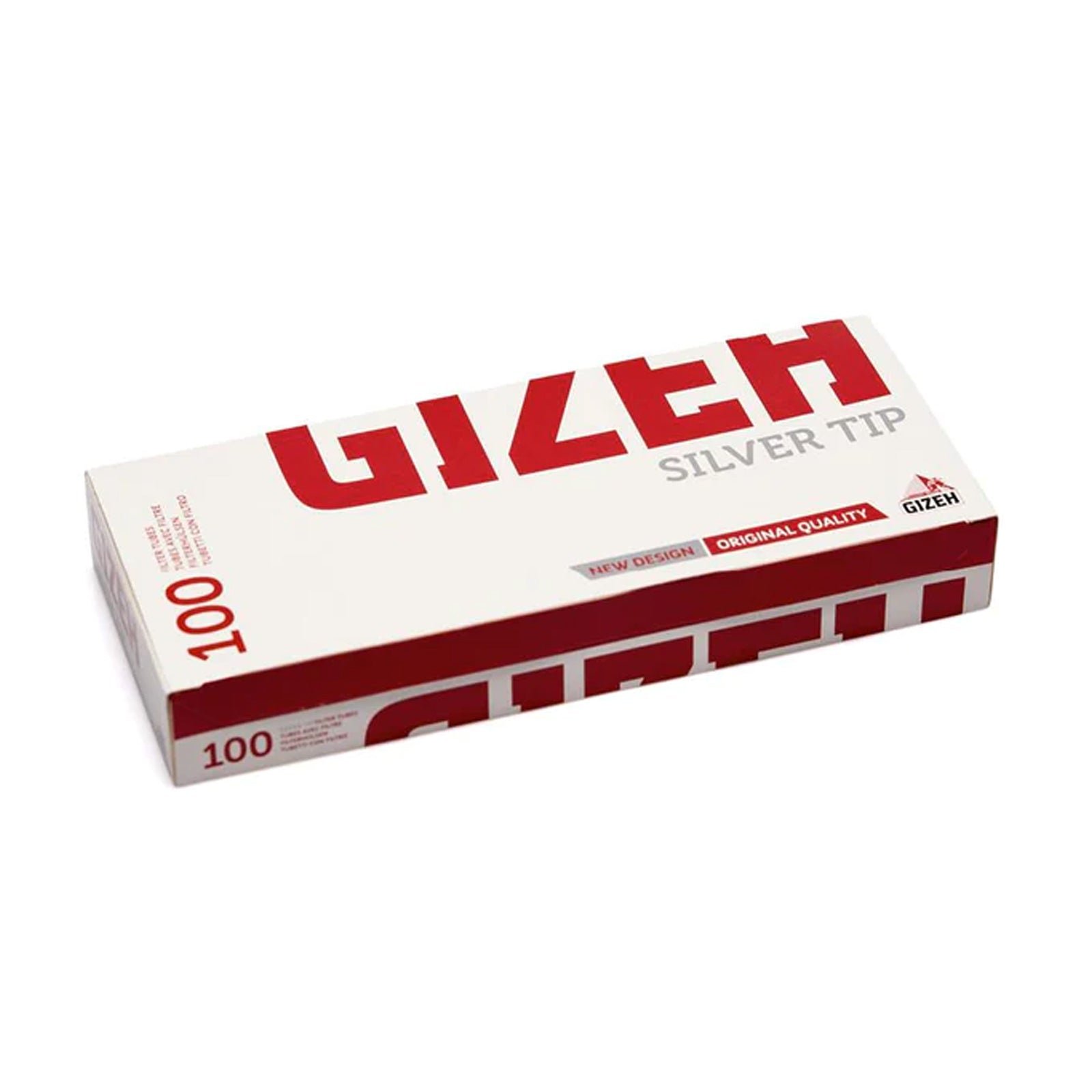 gizeh silver tip cigarette tubes Gizeh Silver Filter Tubes 100 Pack