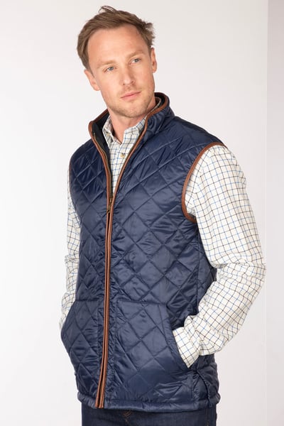 Gilet matelassé homme - Harpham - Marine