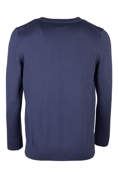 Men's Crew Neck Jumper - Wetherby - Navy