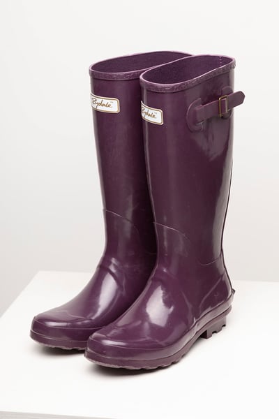 Ladies Wellingtons - Ripon III - Aubergine