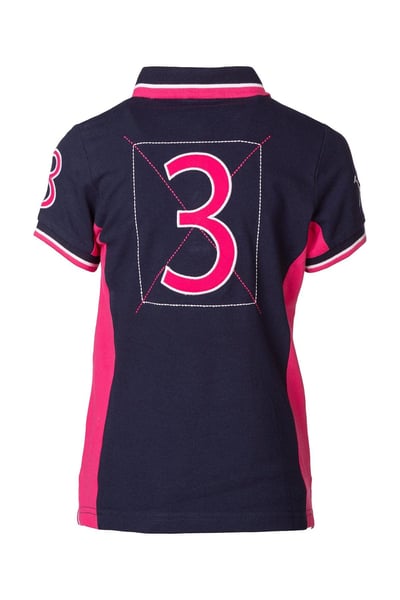 Poloshirt für Mädchen - Muston III - Marine