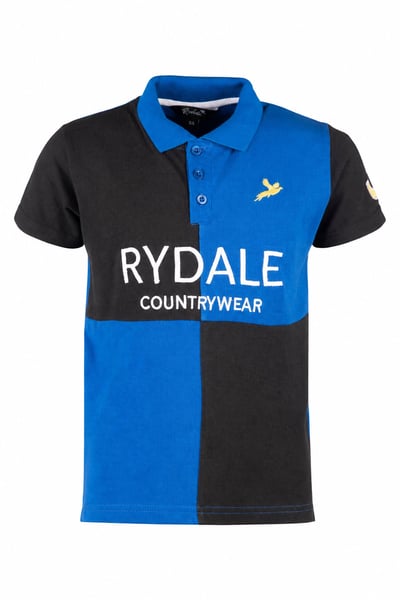 Junior Polo Shirt - Ganton - Blue/Black