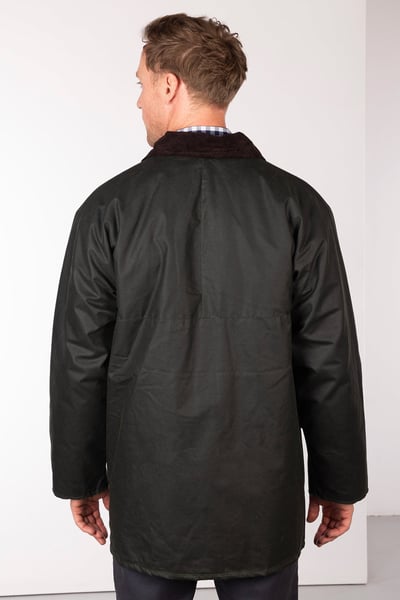 Men's Classic Wax Jacket - Olive