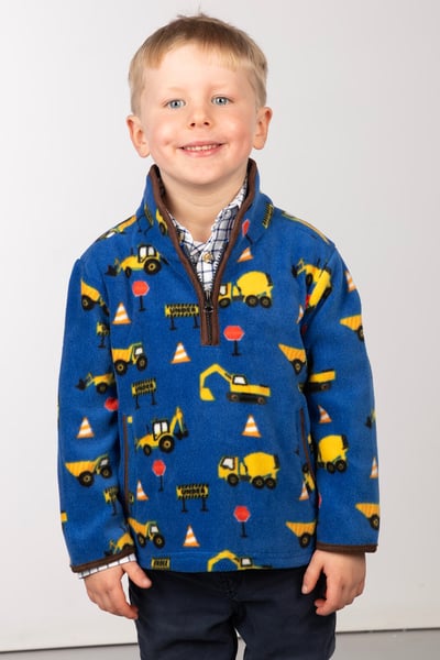 Toddler Overhead Fleece - Digger