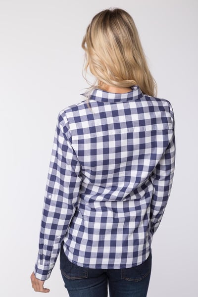 Ladies Hannah Country Overhead Shirt - Holly II - Navy
