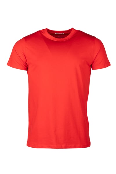 Men's Classic Round Neck T-shirt - Red