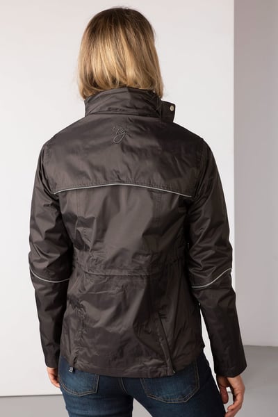 Ladies Short Riding Coat - Askwith - Dark Grey