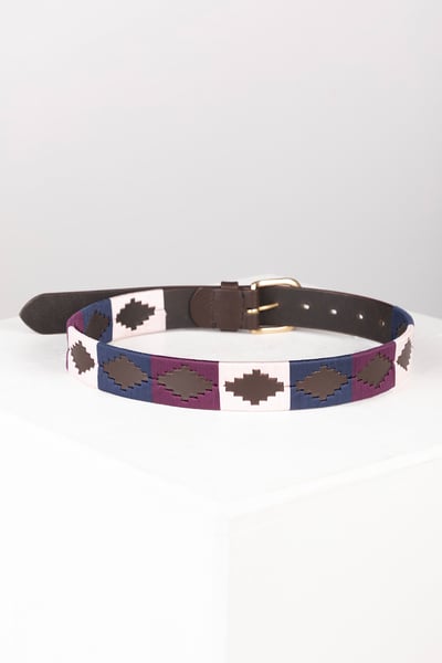 Polo Belts - Askwith - Navy/Sorbet/Berry