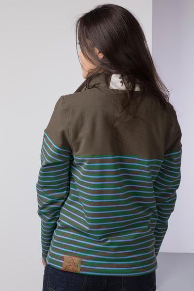 Ladies Etton II Sweatshirt - Bark/Sky