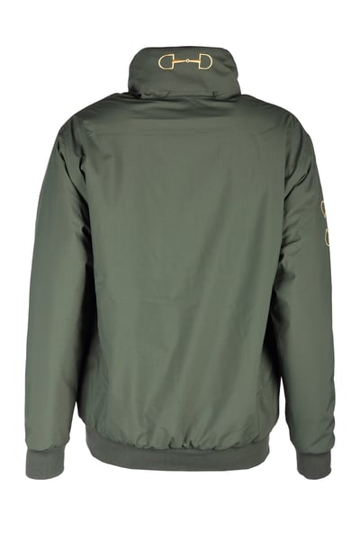 Ladies Equestrian Bomber Jacket – York - Dark Green