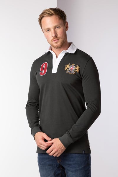 Camiseta de rugby para hombre - Otley Plain - Aceituna