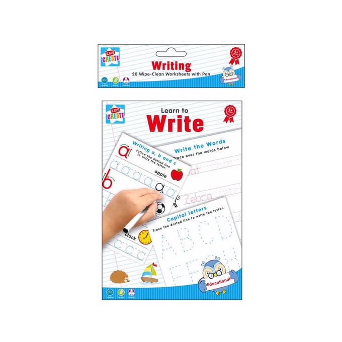 Kids Wipeable Learning Activity Sets UK