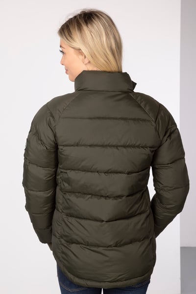 Ladies Puffer Jacket - Wansford - Khaki