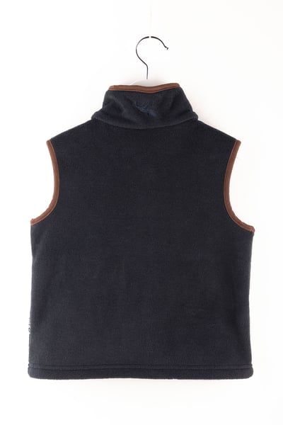 Kid's Mini Fleece Waistcoat - Huggate - Tractor Ink/Blue