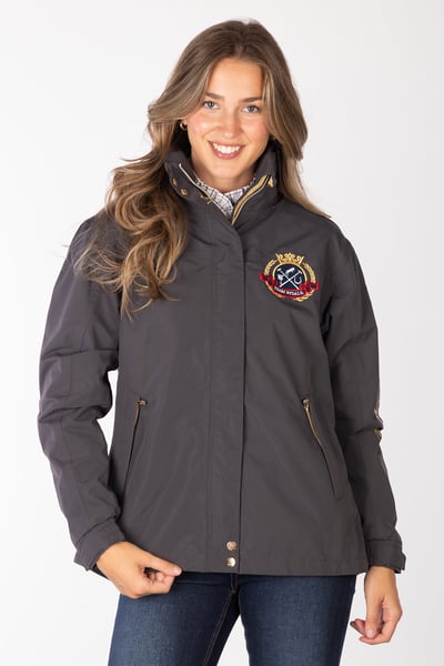 Ladies Emblem Jacket - Haxby - Dark Grey