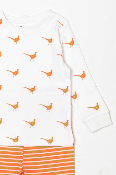 2 Piece Baby Outfit - Pheasant Orange