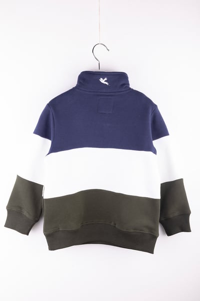 Boys Toddler Sweatshirt - Byland II - Tractor Navy/White/Olive