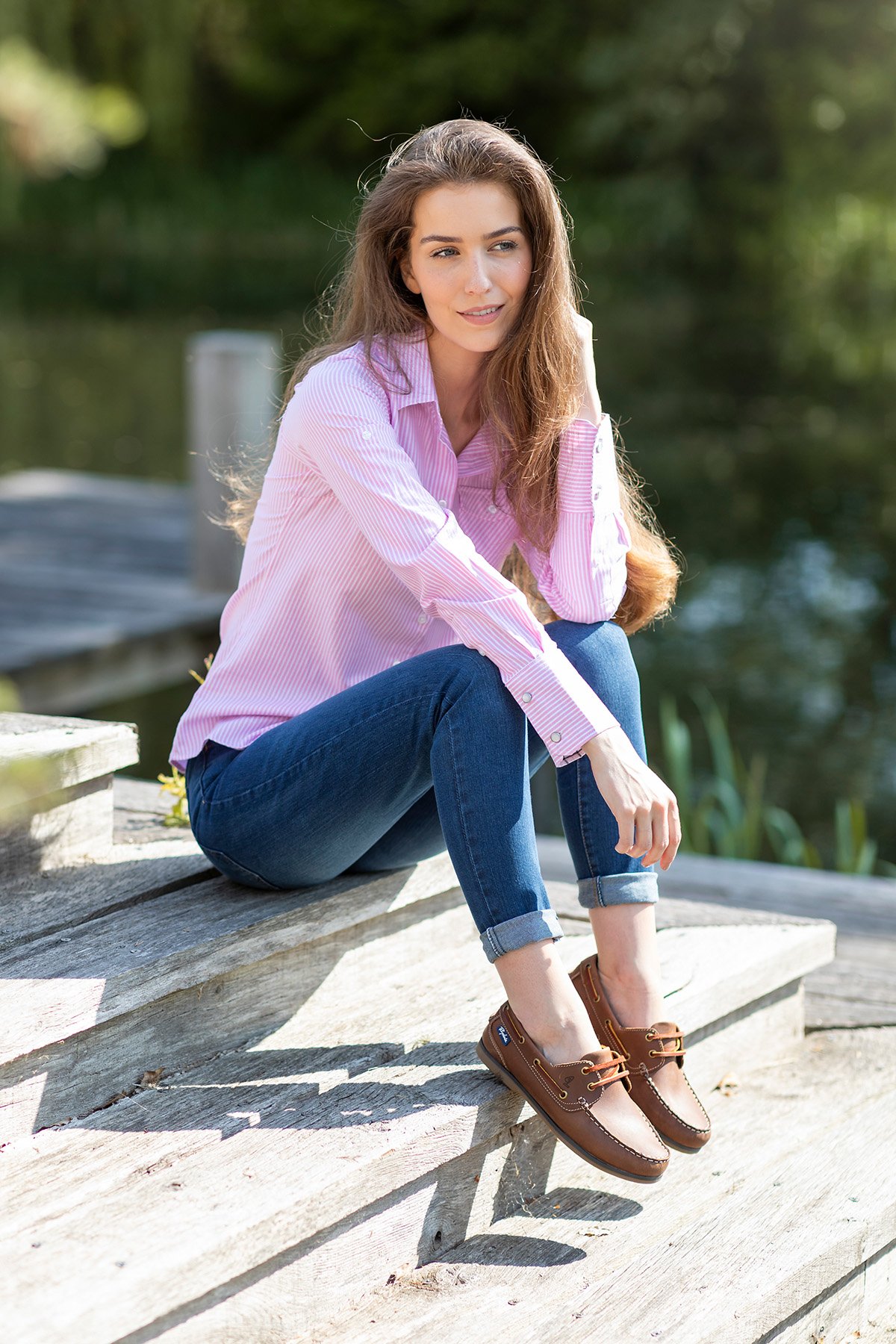 Ladies Jeans & Smart Top