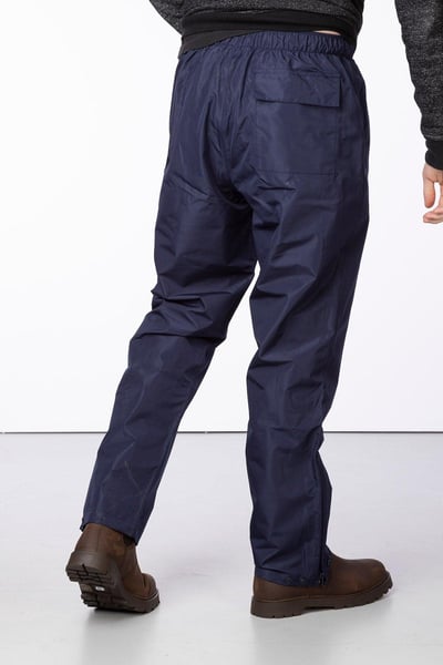 Men's Waterproof Overtrousers - Navy