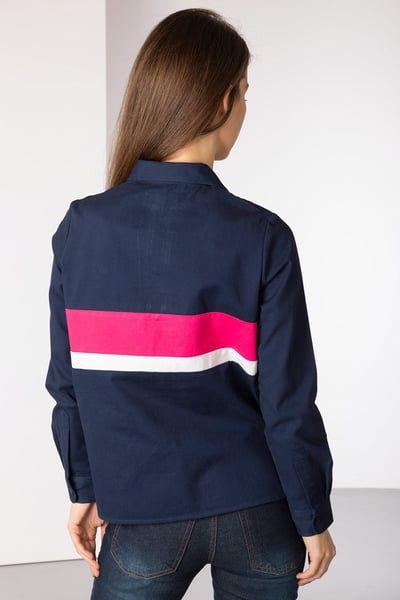 Ladies Quarter Zip Deck Shirt - Bramham