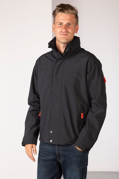 Men's Waterproof Hiking Jacket - Wolds - Grey