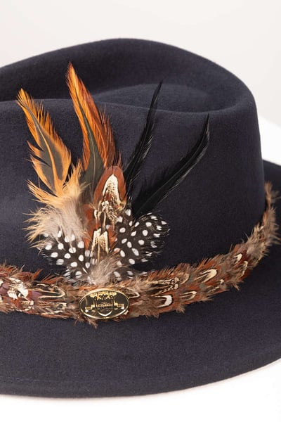 Damen Wollfilzhut - Helmsley - Marine