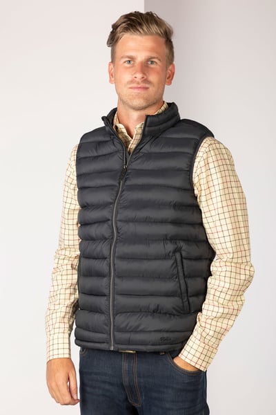 Isolierte Weste für Herren – Runswick Bay - Schwarz