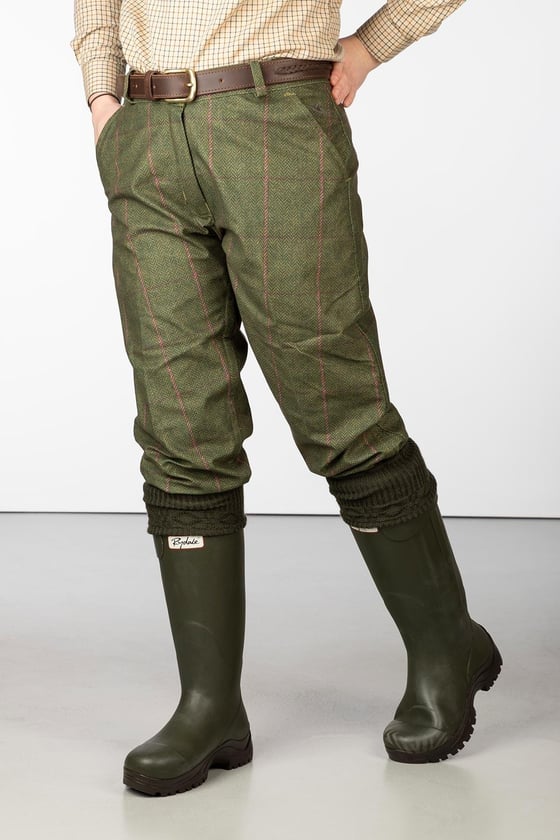 Ladies Tweed Print Shooting Breeks UK Rydale