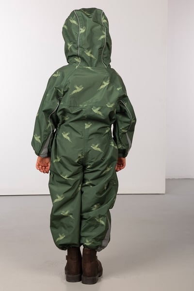 Toddler Fleece-Lined Puddle Suit - Pheasant Print